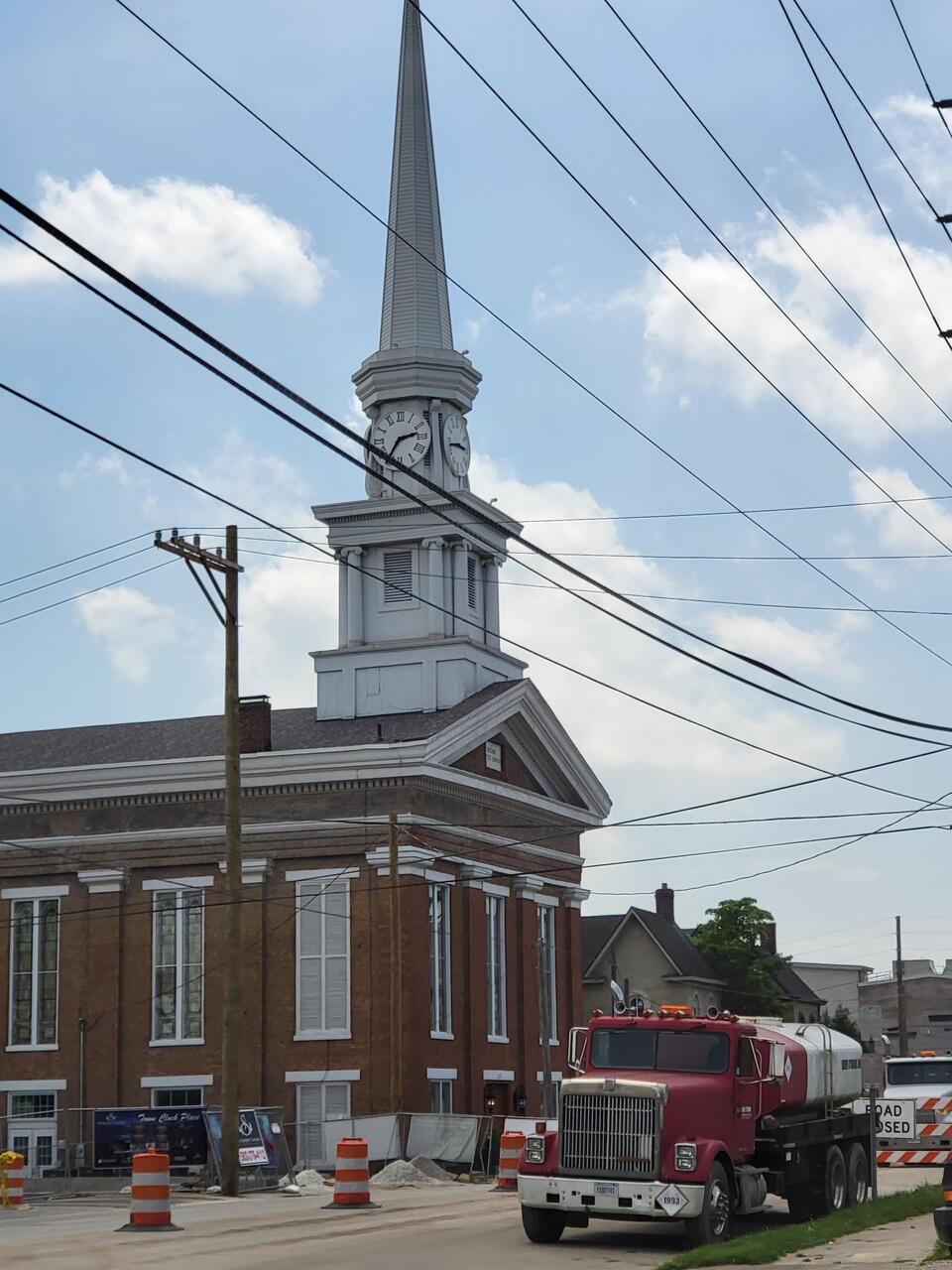 They are making an UGRR museum next to the church.