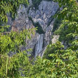 Der 1.Wasserfall am Morgen