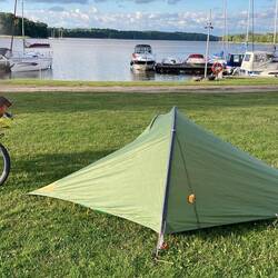 Bilder von meinem heutigen Zeltstandplatz