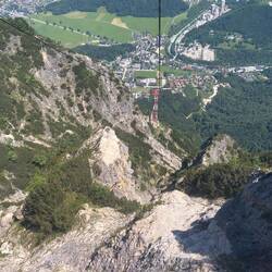 The trip back down was VERY steep