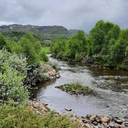Das Flusslein begleitet uns heute über Nacht