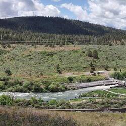 Klamath Falls waterfall