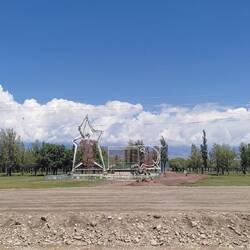 Een Sovjet monument voor de Tweede Wereldoorlog