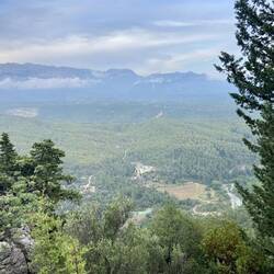 Der Abstieg hinunter zum Fluss war nicht ungefährlich...