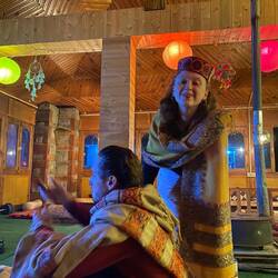 עשינו ערב סרט בבית קפה מקומי, ראינו את הבאטמן החדש