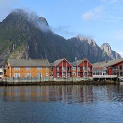 Svolvaer, die Hauptstadt der Lofoten