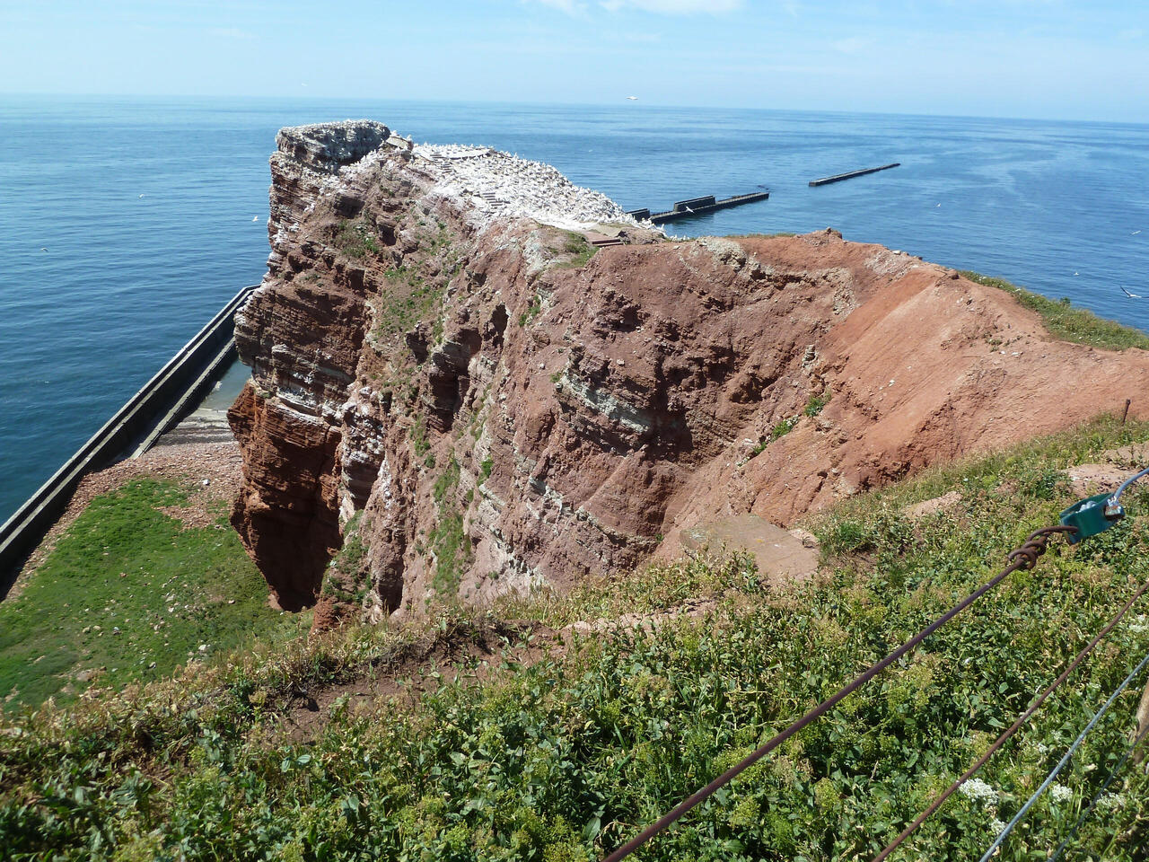 Die Nordspitze von Helgoland