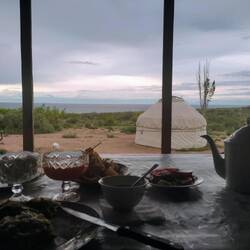 Avondeten met een uitzichtje!