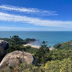 D'Ussicht vom oberste Punkt bim Forts Trail 🥾