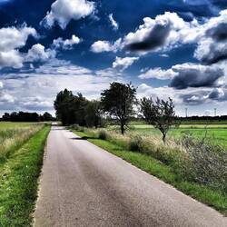 Viel langweilige Straßen