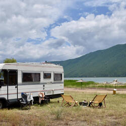 Ganz allein am Prespasee