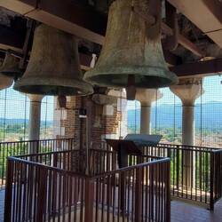 Inside the St Martin Cathedral's tower