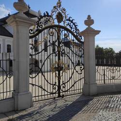 Das Tor zum Präsidentenpalast