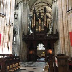The organ has over 4,000 pipes and 75 stops