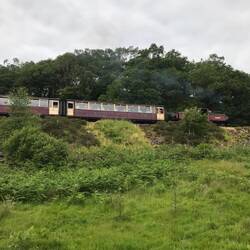 Train 800 yards out of the station