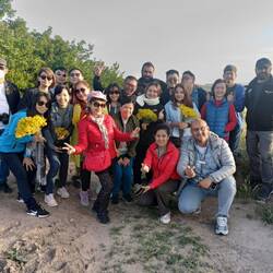 Group photo at the end