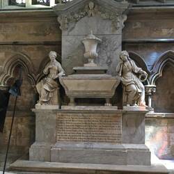 Elaborate tomb of an important person