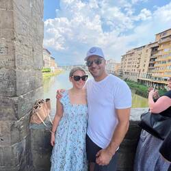 On the Ponte Vecchio