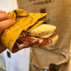 Pane salame and pecorino at SandwiChic