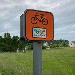 Angekommen auf dem Greenvelo