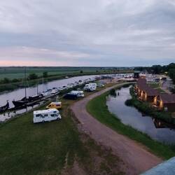 Der Stellplatz in Dreverna