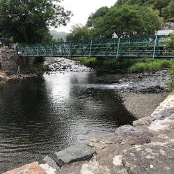 Footbridge over Afon Glaslyn