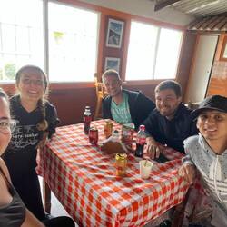 Mit unserem Fahrer 🍻