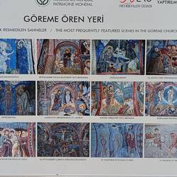 Goreme Open Air Museum. Can't take pics of the carvings & paintings inside.