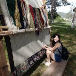 Pretending to weave