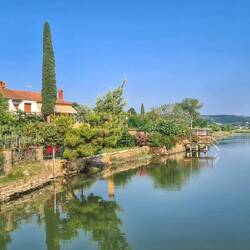 An der Dragonia, dem Grenzfluss