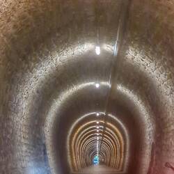 Der Tunnel hat über 500m