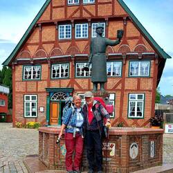 Startpunkt Marktplatz in Lütjenburg!