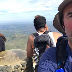 Me at the top of Snowdon