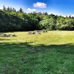 Typischer Shelter Platz