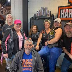 Dano, Gigi, Rob, Donna, me, Gina, and Tom