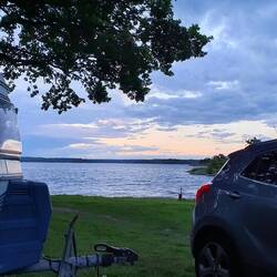 Stellplatz mit Meerblick