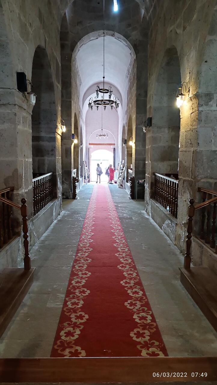 Re-made interior of the Caravanserai. Perhaps ~10% original state.