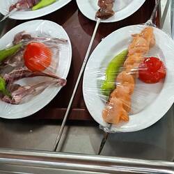 Nice kebab lunch...tried the beef & lamb