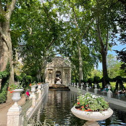 Medici Fountain in the Luxembourg gardens