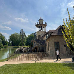 Marie Antoinette's pretend-peasant play area