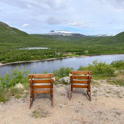 Blick nach Norwegen