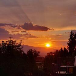 Sonnenuntergang geniessen...