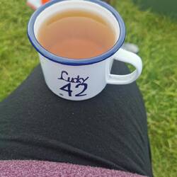 So ein warmer Grog ist okay😁