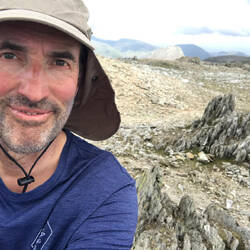 Glyder Fawr with other similar needles of rock in the background