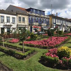 Marktplatz in Santo Tirso