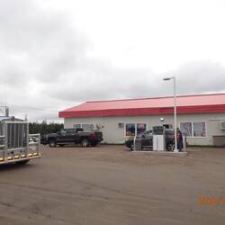 Tankstelle in Port Hope Simson