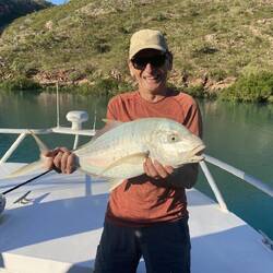 Golden Trevalley. 73cm. It became a Thai Red curry aperitif within an hour.