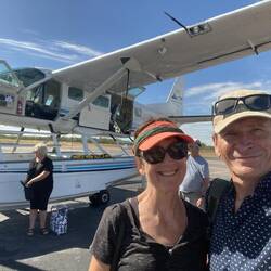 Flight ex Derby to Talbot Bay