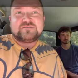 Een snel screenshotje van de video van die dag