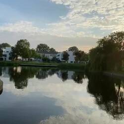 Near our hotel when we arrived - canals EVERYWHERE